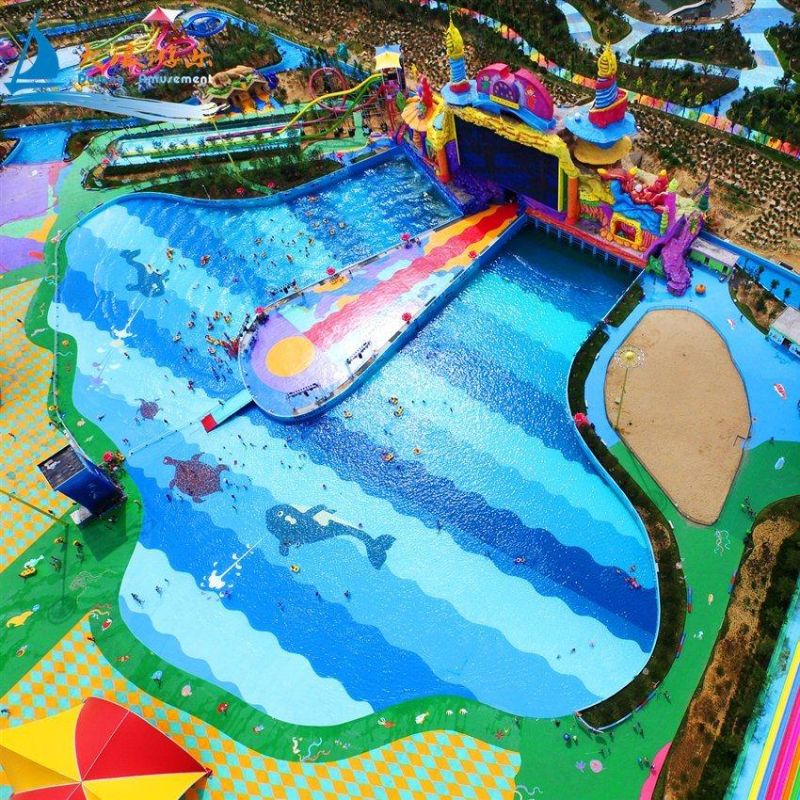 Water Park Wave Pool Surf Tsunami Wave Pool Wave Pool for Water Park