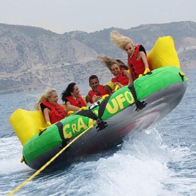 Water Toys Towable Inflatable Flying Disco Boat Crazy UFO