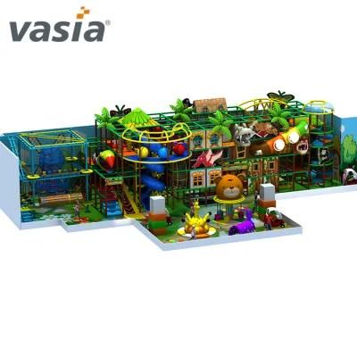 Jungle Indoor Soft Playground Soft Amusement Park Climbing Wall Playground