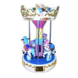 New Arrival 3 Seat Kids Carousel Rides Game Machine Coin Operated Kiddie Ride for Sale
