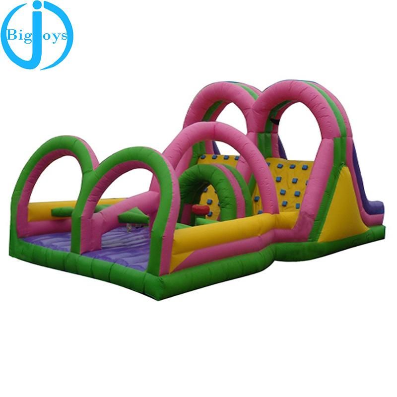 Interactive Inflatables Obstacle, Commercial Inflatable Bouncer House, Inflatable Sports Games