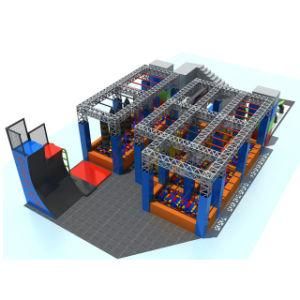 Kids Adventure Play Equipment Ninja Warrior Course Playground