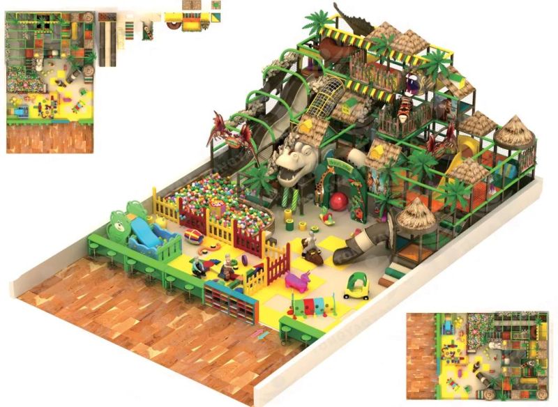 2017 Jungle Theme Indoor Playground (TY-7T0701)