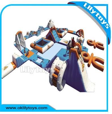 Lilytoys Customize Color Commercial Inflatable Floating Water Park for Sea