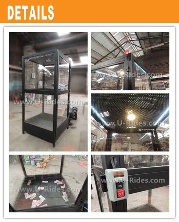 Latest Catching Money Mechanical Cash Machine for Party