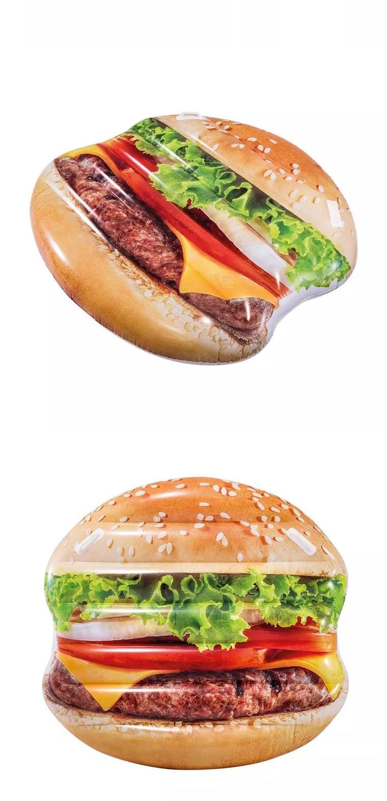 Burger Pool Float Giant Inflatable Pool Float Hamburger