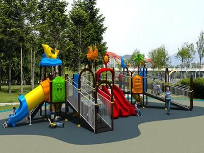 Special and Colorful Outdoor Slide Playground Equipment for Disabled Kids
