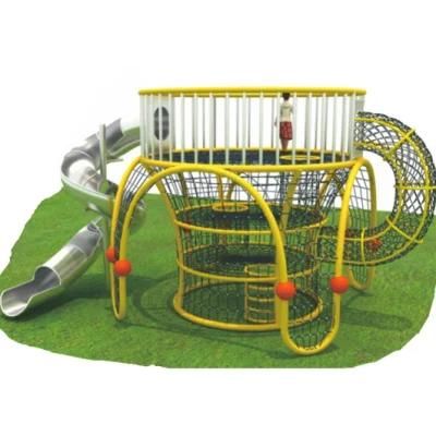Most Popular Kids Outdoor Playground Equipment Big Slide Climbing Set