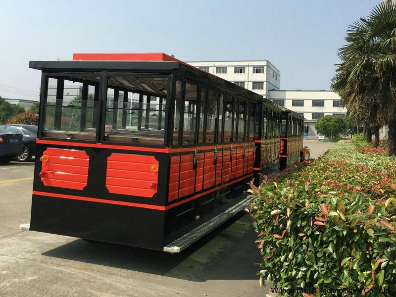 Electric Tour Train Enclosed (European Market Hot Sale model) Dsw-E62