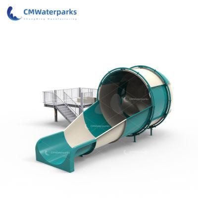 Hot Sale Water Park Equipment Fiberglass Mini Water Slide for Kids
