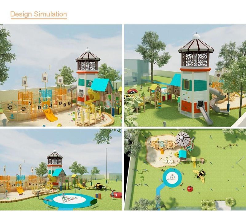 Amusement Commercial Outdoor Water Park Playground Project