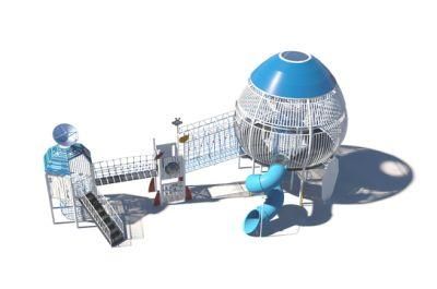 Space Themed Spacecraft Combination Outdoor Children Playground