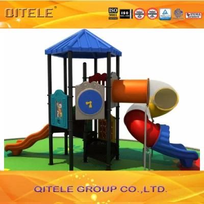 Colour Tube Slide Outdoor Playground Equipment