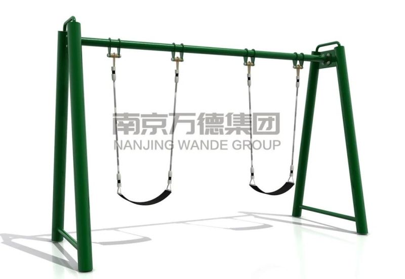 Kids Garden Playground Double Swings Set