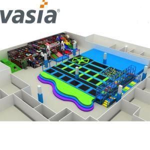 Professional Soft Playground Indoor Commercial Kids Indoor Playground with Trampoline Equipment