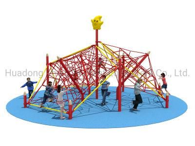 New Outdoor Playground Equipment Rope Series HD16-237b Special Shaped Climb Structure