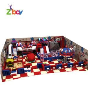 Children Indoor Playground Equipment with Trampoline Park
