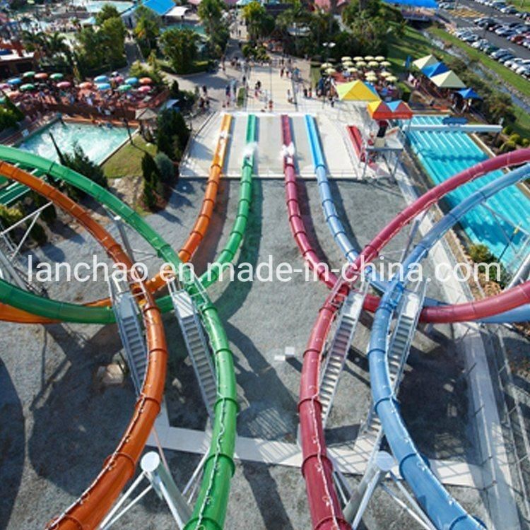 Big Loop Water Slide for Aqua Water Park