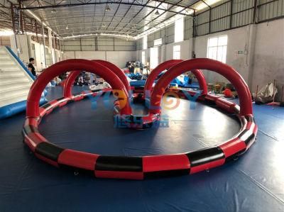 New Inflatable Go Karting Track Speed Way Race Air Track