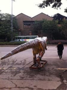 2016 Life-Size Outdoor Playgound Robotic Dinosaur