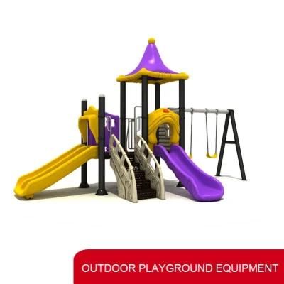 Plastic Colorful Outdoor Playground Fairy Tale Castle Series Interesting Design Kids Large Sliding Toys