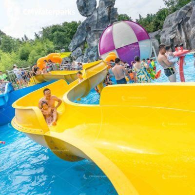 Hot Sale Water Park Equipment Fiberglass Water Slide Kids Playground Equipment for Outdoor