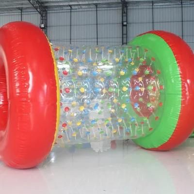 Water Game Rolling Bubble Ball Inflatable Water Wheel Walking Roller