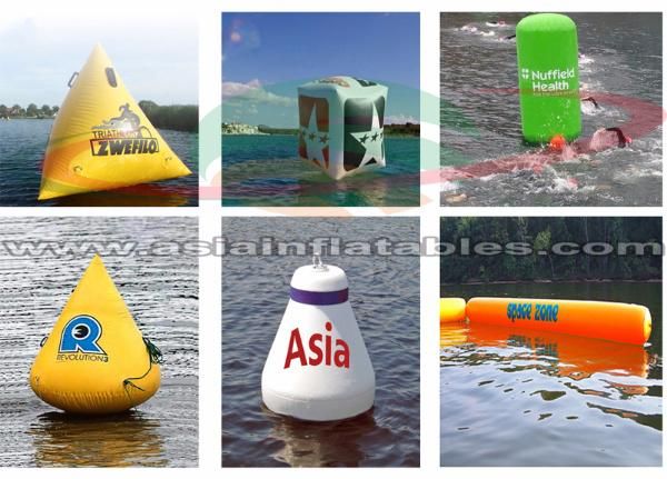 Promotional Customized Inflatable Advertising Marker Cylinder Buoys