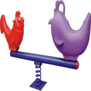 Double Metal Seat Seesaw for Park Amusement