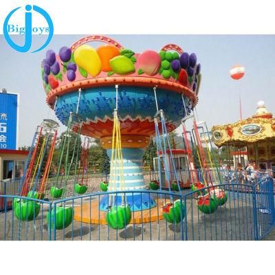 16 Seats Watermelon Flying Chair Ride for Sale, Amusement Park Rotary Ride