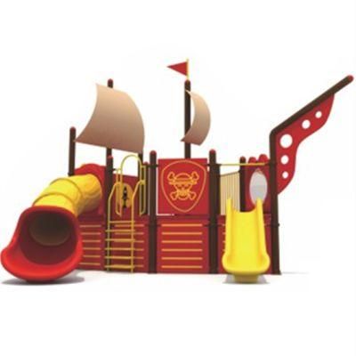 Children&prime;s Outdoor Playground Kids Amusement Park Equipment Slide Set