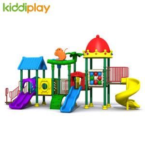 Children Plastic Outdoor Playground Equipment for Slide