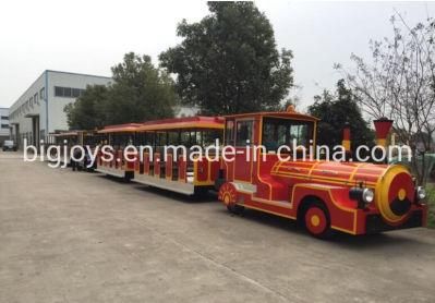 Diesel Engine Trackless Train for Amusement Park