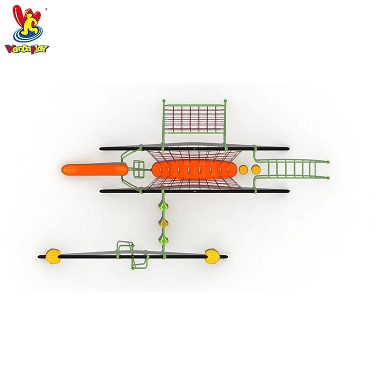 GS TUV Standard Amusement Park Playsets Kindergarten Kids Toy Children Water Park Slide Games Children Outdoor Playground Equipment Rope Net Climbing