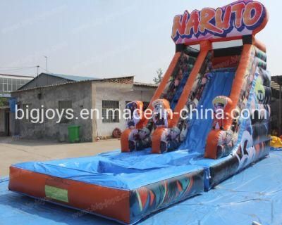 Hot Sale PVC Inflatable Water Slide Jumping Bouncy Castle with Pool