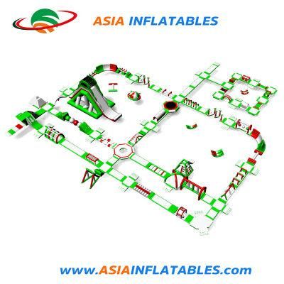 Giant Inflatable Water Floating Island Park for Lake/ Sea/ Beach