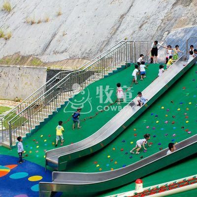 Stainless Steel Slide Amusement Park with Stainless Steel Slide