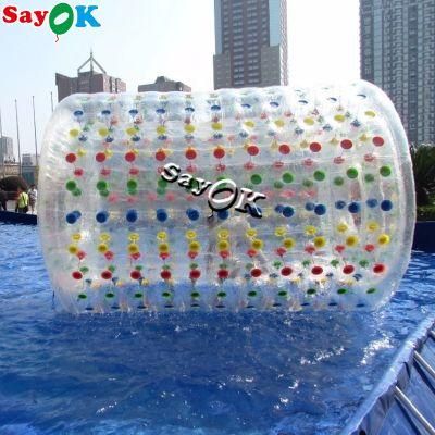 Wholesale 1.9X1.8X1.5m Inflatable Water Game PVC Transparent Water Walking Roller