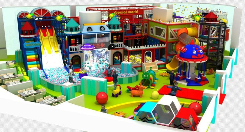Amusement Soft Indoor Playground Equipment for Kids