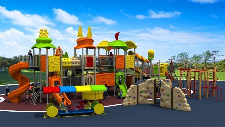 New Style Children Slide Outdoor Playground Park Equipment
