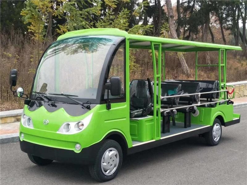 Electric Sightseeing Car 8 Seats to 14 Seats Factory