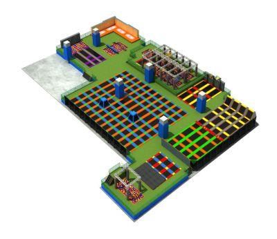 Large Trampoline Park Builder