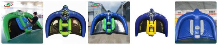 Inflatable Towable Manta Rays Wind Surfing Boards for Lake and Sea