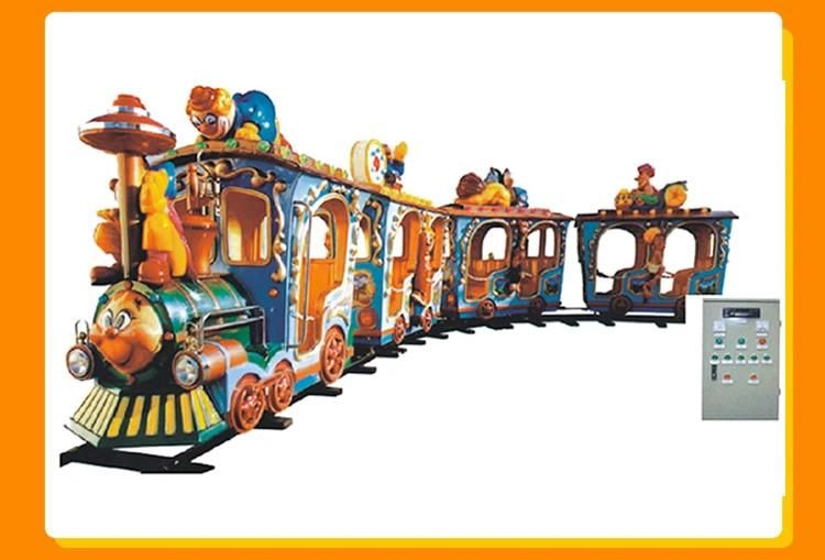 Outdoor Playground Children Games Mini Electric Kids Trackless Cartoon Car Train (KL6015)