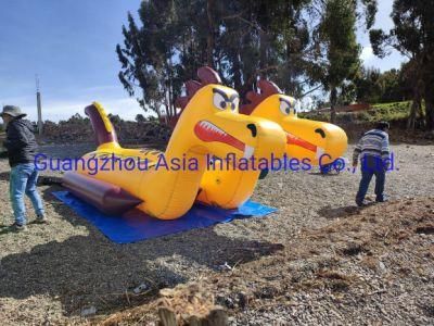Best 10 Persons Banana Boat High Quality Inflatable Double Line Dragon Banana Baot for Adults Sale