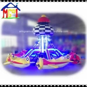 2018 Hot Sell Fiberglass Outdoor Playground Game Machine Merry-Go-Round