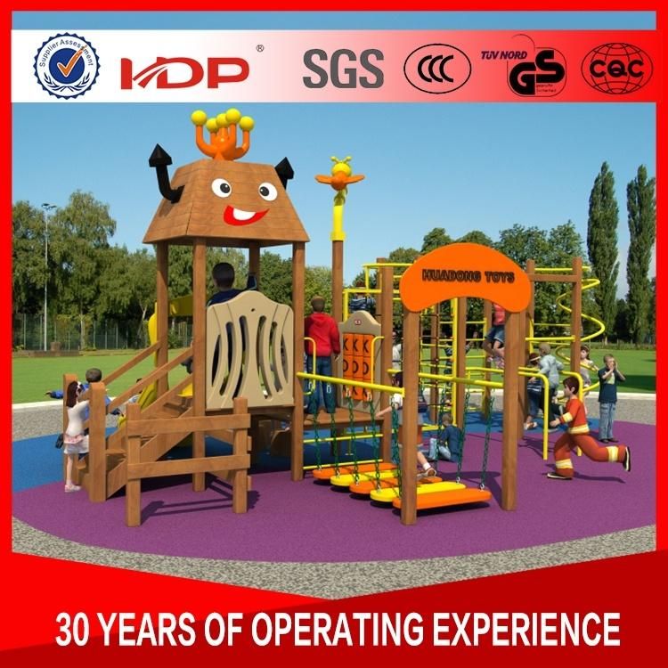 New Design Outdoor Wooden Playground Equipment Used for Preschool