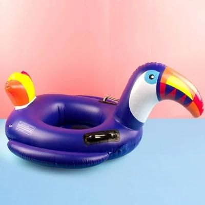 Portable PVC Inflatable Seat for Baby Safe Swimming Animal Seat