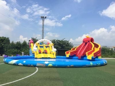 Hot Sell Inflatable Above Ground Water Park New Design