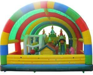 Inflatable Fun City with Tent /China Inflatable Trampoline with Tent /Giant Inflatable Playground